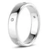 Anillo de Compromiso Augustus en oro blanco 18k — Joyería Cáceres