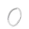 Cintillo de eternidad Aurelle en oro blanco 18k (vista 2)