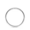 Cintillo de eternidad Aurelle en oro blanco 18k (vista 3)