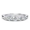 Cintillo de eternidad Chérie en oro blanco 18k