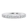 Cintillo de eternidad Kinia en oro blanco 18k
