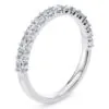Cintillo de eternidad Kinia en oro blanco 18k (vista 2)