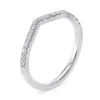 Cintillo de eternidad Lolas en oro blanco 18k (vista 2)