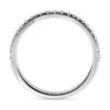 Cintillo de eternidad Lolas en oro blanco 18k (vista 3)