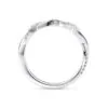 Cintillo de eternidad Pirouette en oro blanco 18k (vista 3)