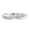 Cintillo de eternidad Promise en oro blanco 18k