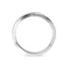Cintillo de eternidad Promise en oro blanco 18k (vista 3)