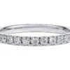 Anillo de Compromiso Vogue en oro blanco 18k — Joyería Cáceres
