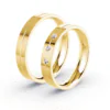 Anillo de Matrimonio – Gio 4,0 mm – Oro 18k Amarillo — Joyería Cáceres