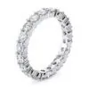 Anillo de Compromiso Mayfair Eternidad en oro blanco 18k — Joyería Cáceres