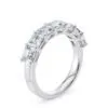 Anillo de Compromiso Regent Asscher en oro blanco 18k — Joyería Cáceres