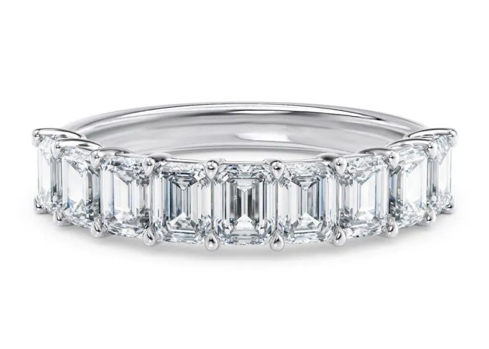 Anillo de Compromiso Regent Talla Esmeralda