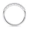 Anillo de Compromiso Regent Oval en oro blanco 18k — Joyería Cáceres