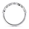 Anillo de Compromiso Rossetti en oro blanco 18k — Joyería Cáceres