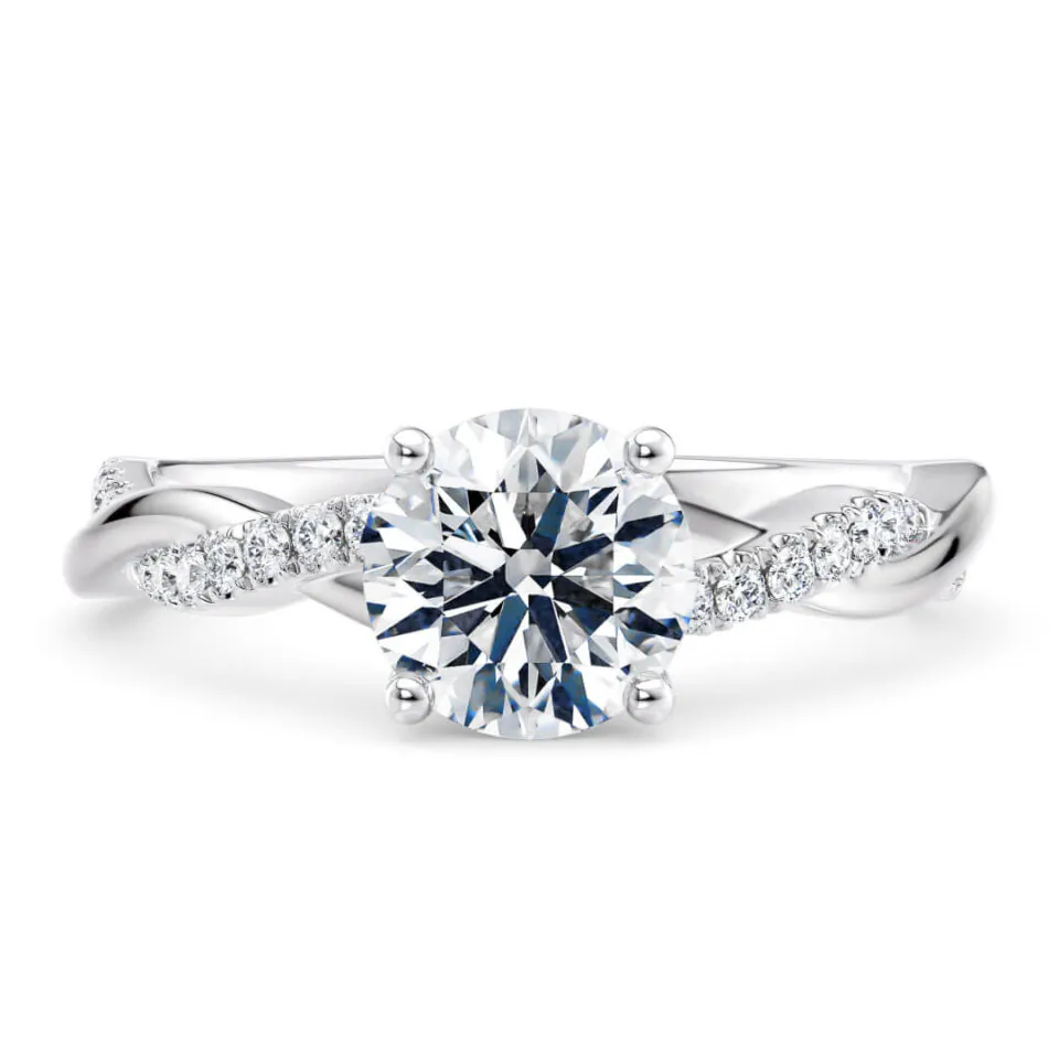 Anillo de Compromiso Pirueta