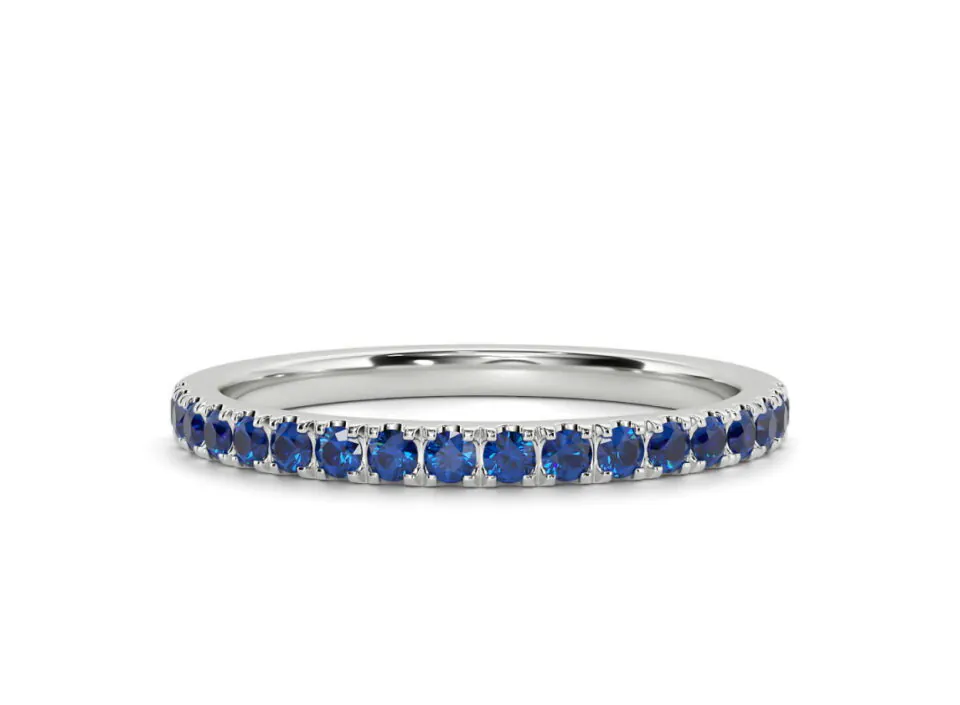 Anillo de Compromiso Vogue Zafiro