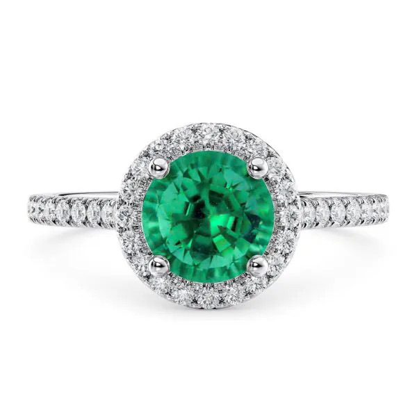 Anillo de Compromiso Aphrodite Esmeralda