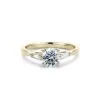 Anillo de Compromiso Cairo en oro amarillo 18k — Joyería Cáceres