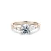 Anillo de Compromiso Cairo en oro rosa 18k — Joyería Cáceres