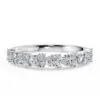 Anillo de Compromiso Capri en oro blanco 18k