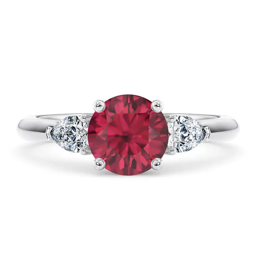 Anillo de Compromiso Florencia Rubí
