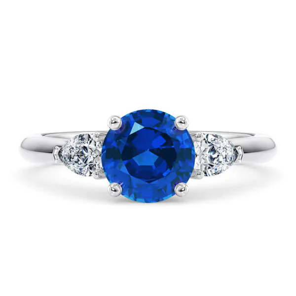 Anillo de Compromiso Florencia Zafiro