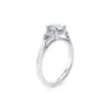 Anillo de Compromiso Florencia en oro blanco 18k — Joyería Cáceres