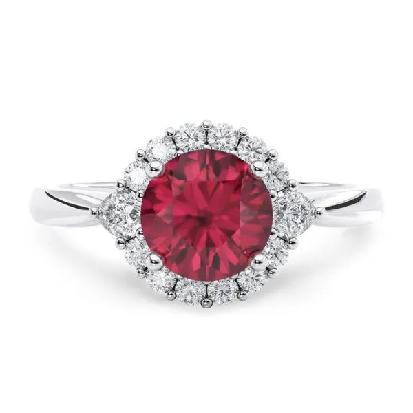 Anillo de Compromiso Hampstead Rubí