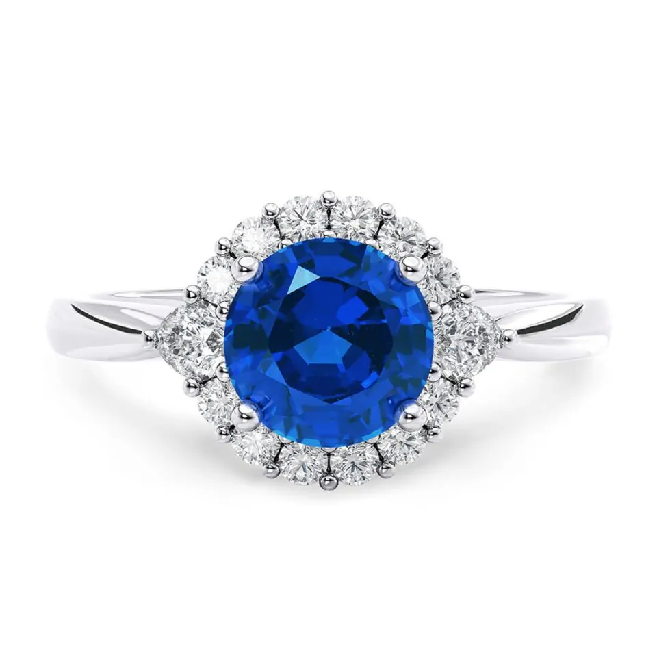Anillo de Compromiso Hampstead Zafiro