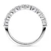 Anillo de Compromiso Mayfair en oro blanco 18k — Joyería Cáceres