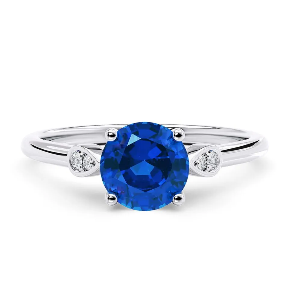 Anillo de Compromiso Primrose Zafiro