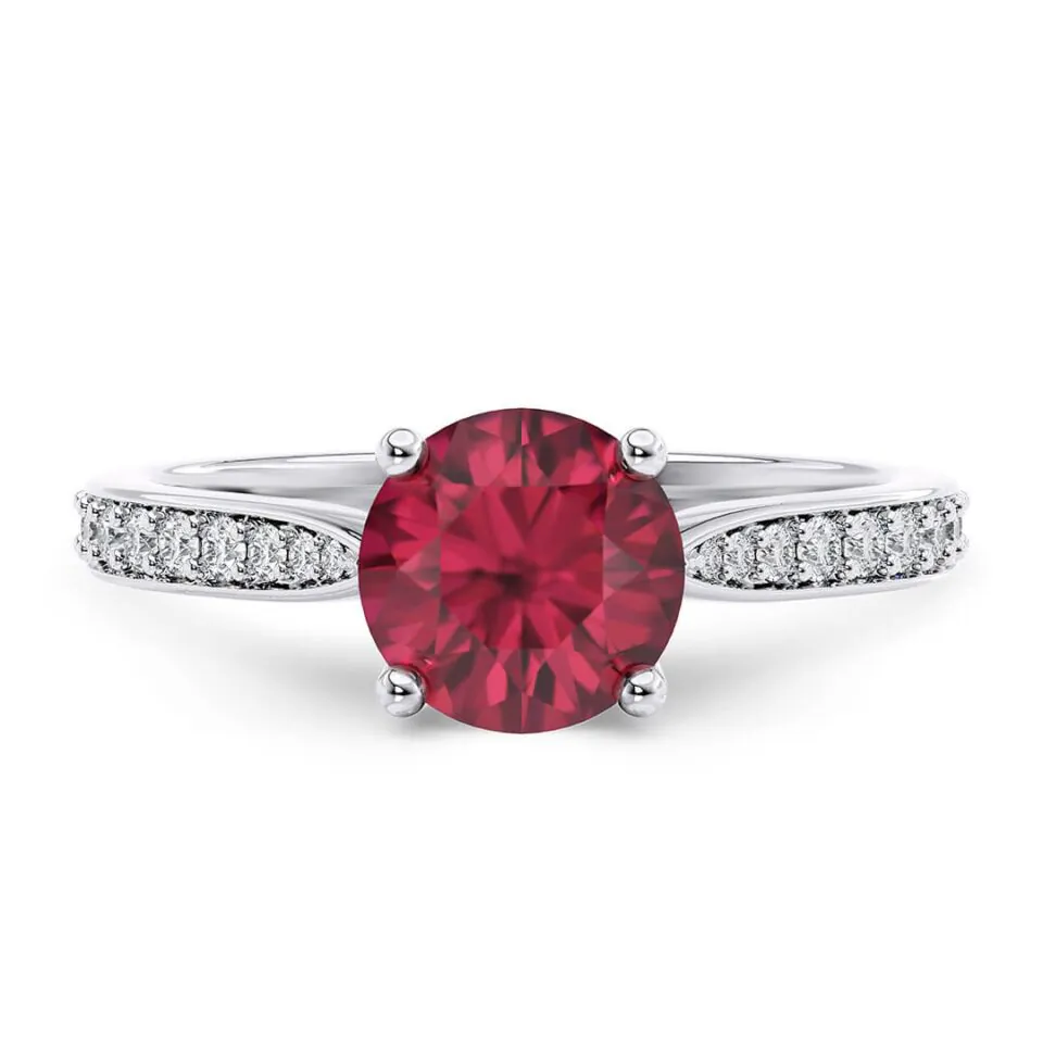 Anillo de Compromiso Victoria Rubí