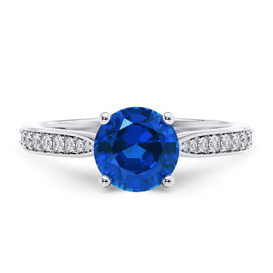 Anillo de Compromiso Victoria Zafiro