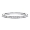 Anillo de Compromiso Vogue Rubí en oro blanco 18k