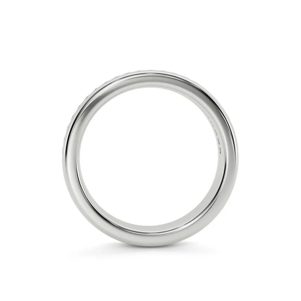 Anillo de Compromiso Zeus en oro blanco 18k — Joyería Cáceres