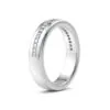 Anillo de Compromiso Zeus en oro blanco 18k — Joyería Cáceres